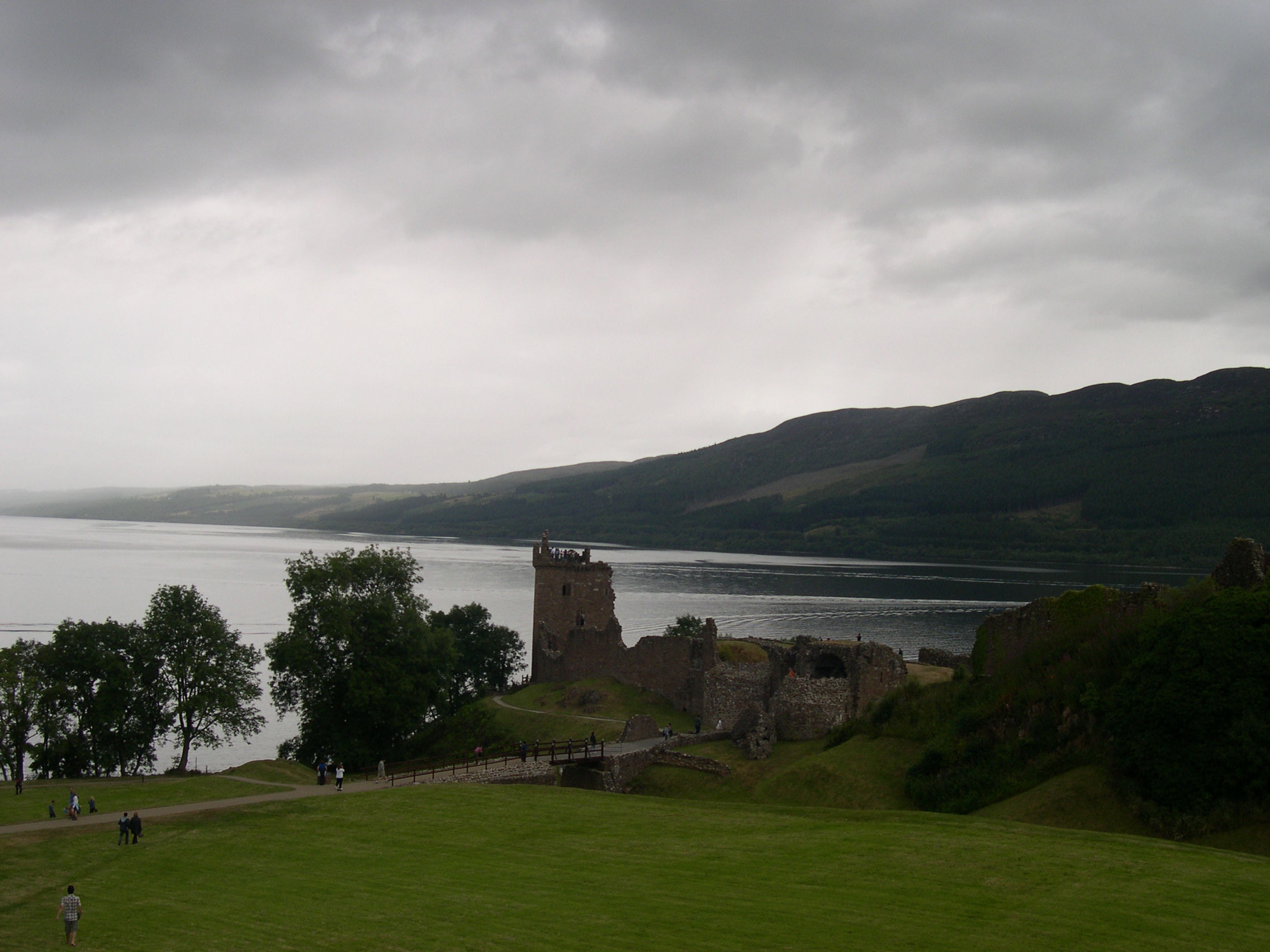 Loch Ness and Castle Urquhart
